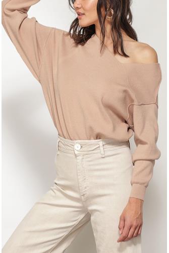 Favorite Ribbed Sweater Taupe