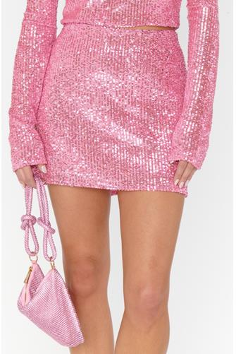 All Night Skort PINK PARTY SEQUIN