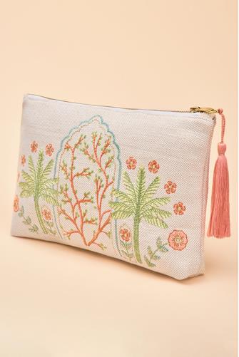 Paradise Palms Zip Pouch PARADISE PALMS