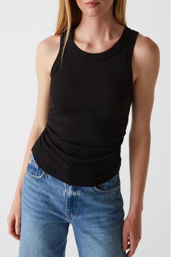 Ella Shine Tank Black