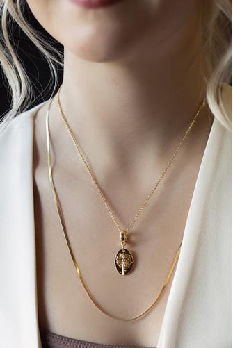 Charm Shop Dandelion Charm GOLD