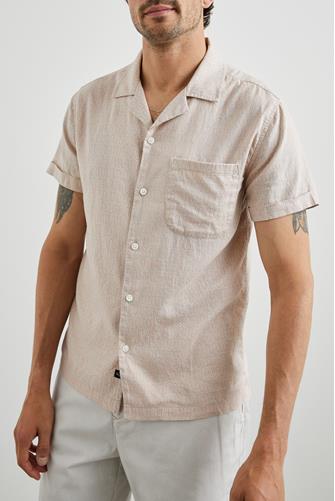 Waimea Short Sleeve Button Down WISHBONE MAUVE