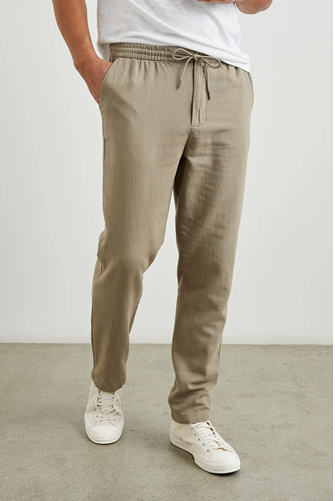 Callum Pull On Pant BARLEY