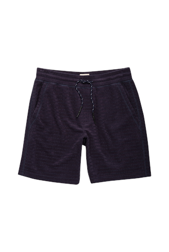 Chuck Towel Terry Tonal Stripe Short NAVY BLAZER