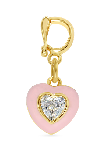 Charm Shop Pink Heart Charm PINK