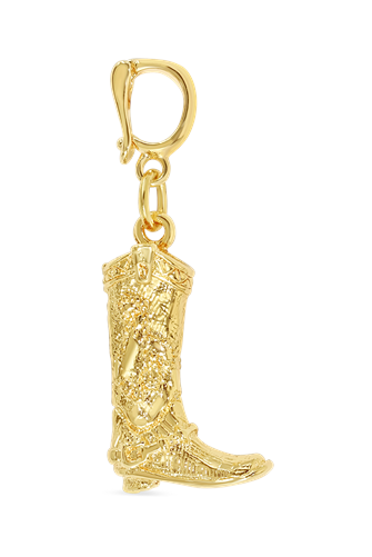 Charm Shop Cowgirl Charm GOLD