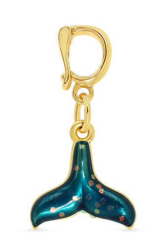 Charm Shop Mermaid Tail Charm BLUE