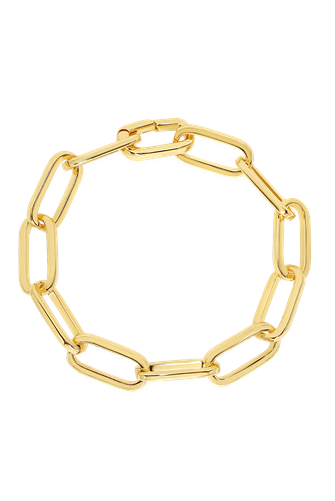 Charm Shop Large Link Chain Bracelet GOLD