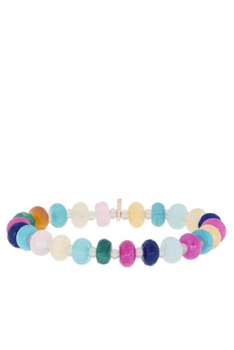 Summer Multi-Colored Rondelle Beaded Str MULTI