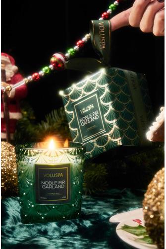 Noble Fir Garland 6.5oz Classic Candle Noble Fir