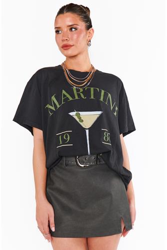 Tom Martini Tee Black