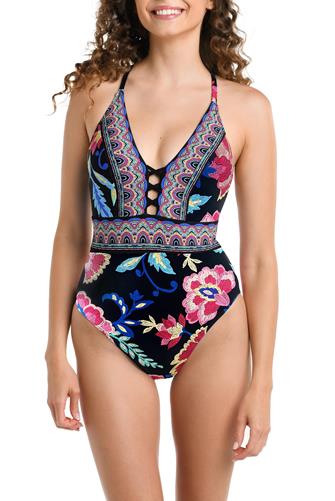 Midnight Plunge Ots 1Pc BLACK