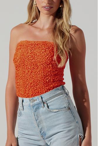 Cinna Tube Top Orange