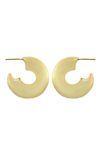 Chunky Hoop Earrings GOLD