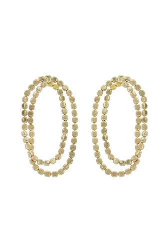 Chain Of Dots Earrings GOLD