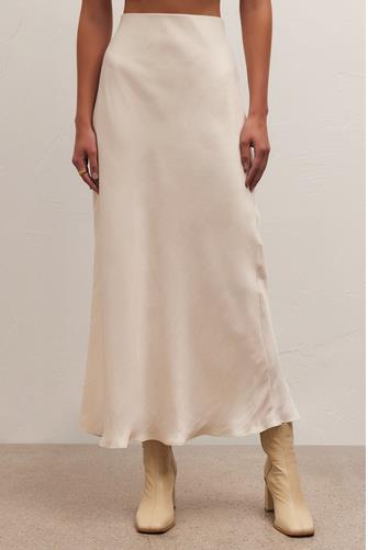 Europa Poly Sheen Skirt SEA SALT (SSA)