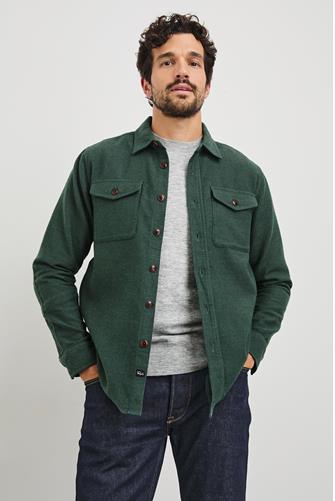 Burr Cozy 2 Pocket Shirt CREEPING VINE