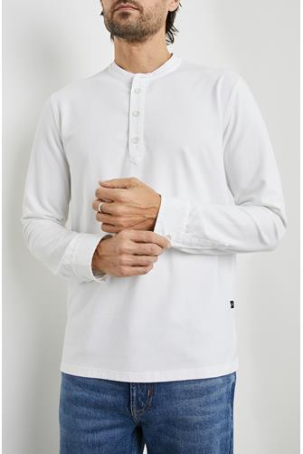 Desmond Ls Soft Henley WHITE