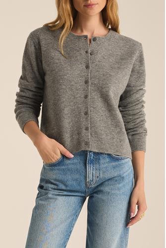 Outlook Cardigan Classic Heather Grey