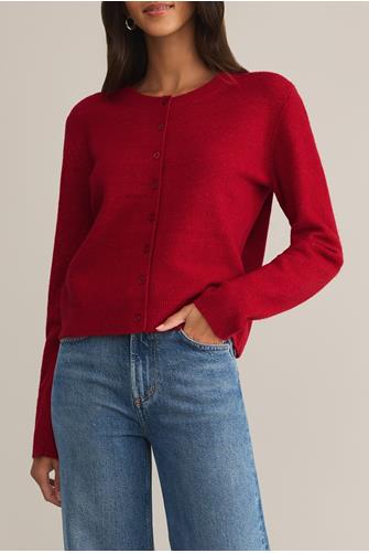 Outlook Cardigan Haute Red