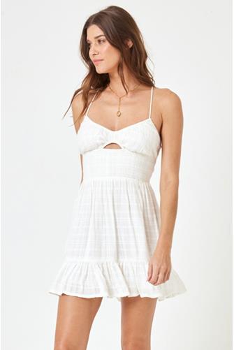 Bonita Mini Dress Cream
