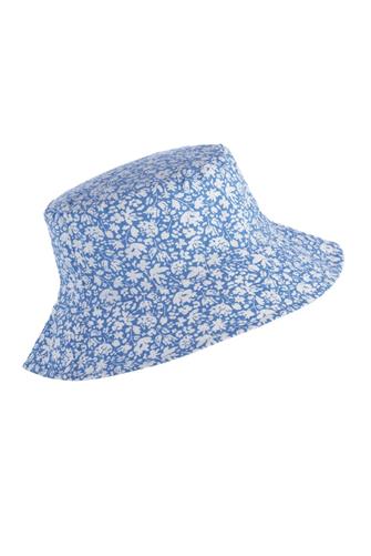 Belle Reversible Bucket Hat BLUE