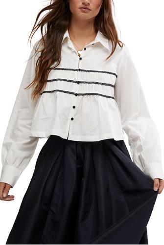 Lace Lover Blouse OPTIC WHITE