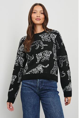 Perci Animal Sweater CHARCOAL