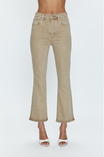 Lennon High Rise Crop Boot MINK SNOW