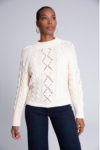 Bauble Crew Neck Sweater Ivory