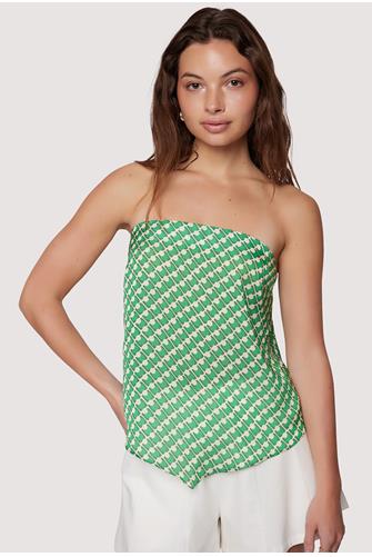 Giselle Top GREEN-MULTI