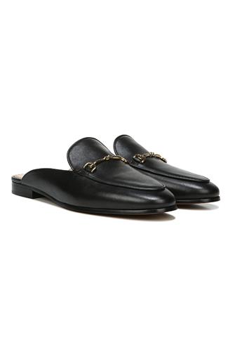 Linnie Leather Loafer Black