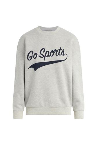 Go Sports Sweatshirt HEATHER GREY