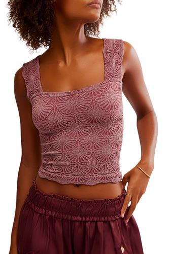 Love Letter Cami RED PLUM