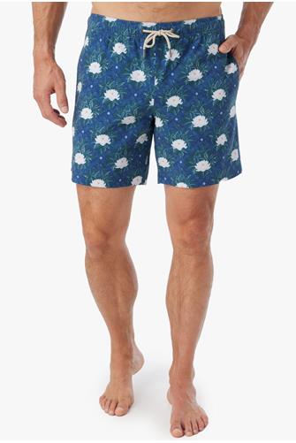 The Bayberry Trunk 7-inch Inseam NAVY WHITE LOTUS WL 991