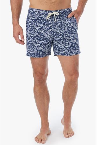 The Bayberry Trunk 7-inch Inseam NAVY CROCODILE WL 499