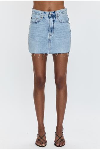 Skye Denim Mini Skirt In Brooklyn BROOKLYN