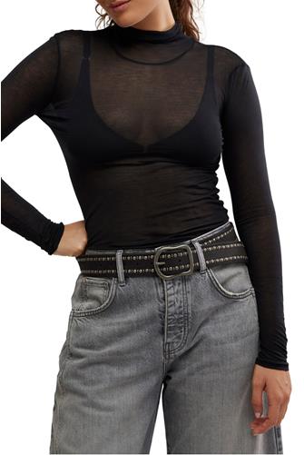 On Air Turtleneck BLACK