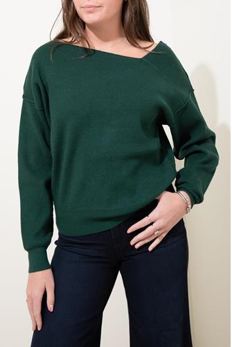 Favorite Ribbed Sweater GREEN