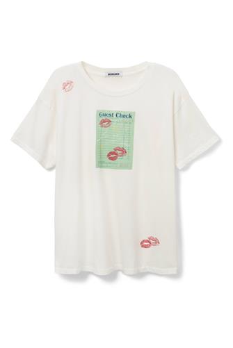 Guest Check Merch Tee VINTAGE WHITE
