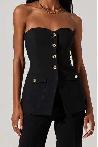 Milani Vest BLACK
