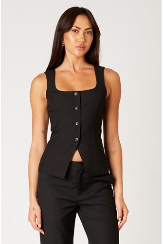 Gisele Vest BLACK
