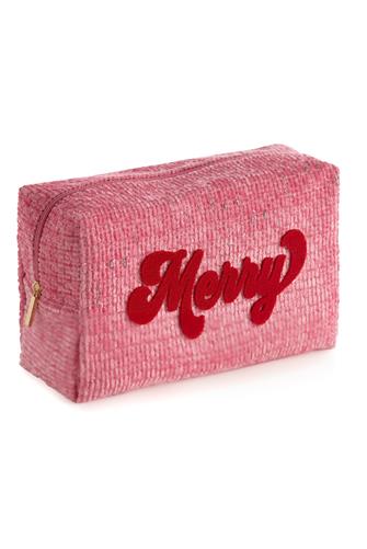 Merry Zip Pouch PINK