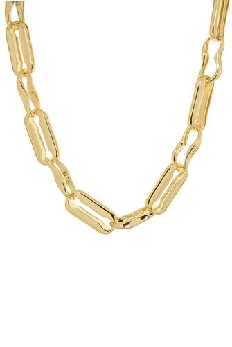 Rectangle Chain Necklace GOLD