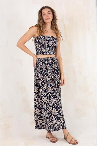Alisee Skirt Navy Canopy Floral