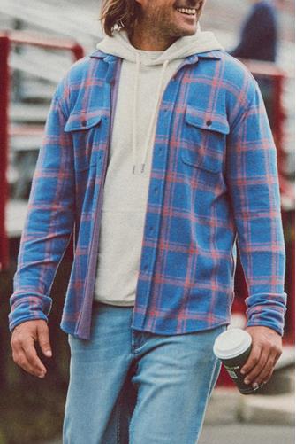 Legend Sweater Shirt TWILIGHT MAUVE PLAID