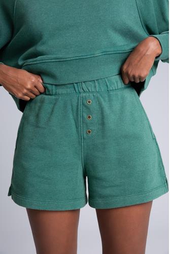 Vintage Fleece Short EVERGREEN
