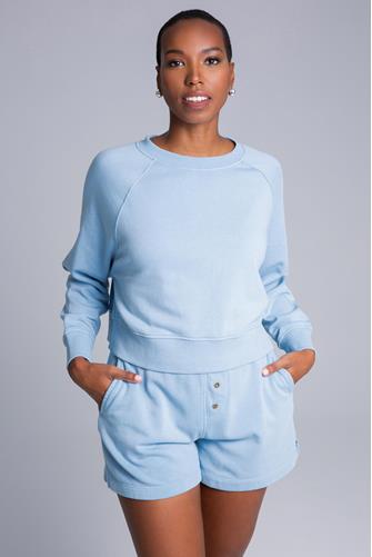 Vintage Fleece Sweatshirt WINTER SKY