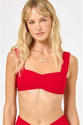 Lipstick Red Marlee Top LIPSTICK RED