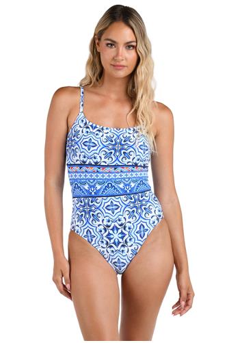 Blue Alboran Lingerie Mio 1Pc BLUE